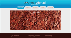 Desktop Screenshot of ameenahmadi.com